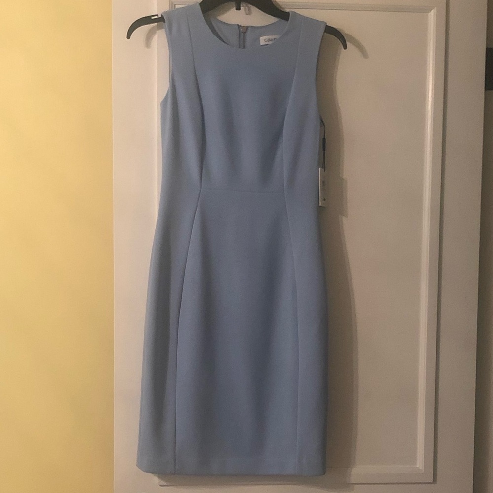 Baby blue Calvin Klein dress! NWT